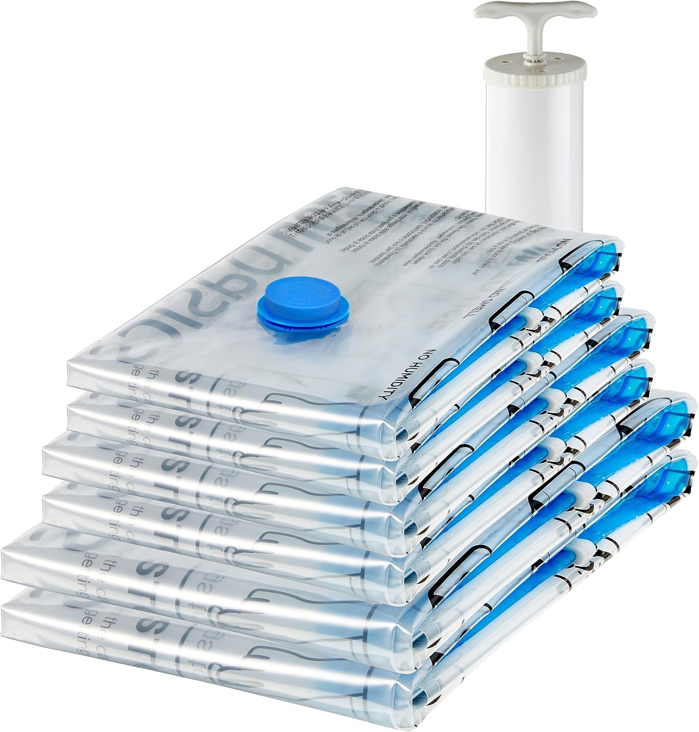 残り1点GENIE SPACE - 超強力プレミアム真空圧縮収納バッグ 5枚入り Amazon｜GENIE SPACE - 信じられないほど強力な真空バッグ収納